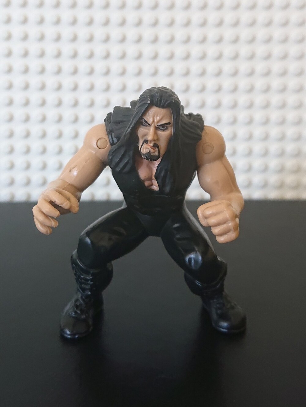 1999 Jakks WWF WWE Wrestling - Undertaker Wrestler 3" Figure - Brawl-4-All